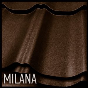 Металочерепиця Мілана RAL 8017