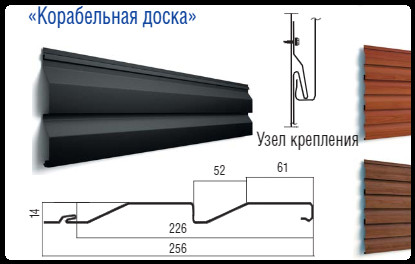 Металосайдинг — Корабельна дошка ⁇ РЕ, 0.5 мм ⁇ Ral 3005 ⁇ ArcelorMittal 3 Металосайдинг — Корабельна дошка ⁇ РЕ, 0.5 мм ⁇ Ral 3005 ⁇ ArcelorMittal - Зображення 3