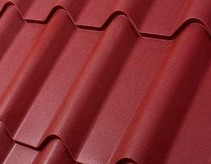 Металочерепиця Ретро U.S.Steel Словаччина 0,45 mm PEMA RAL 3005