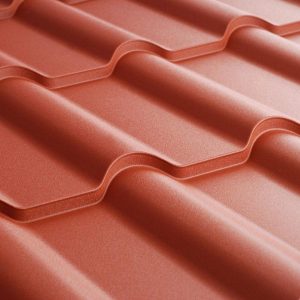 Металочерепиця Ретро Ferrogal 0,4 mm RAL 7024