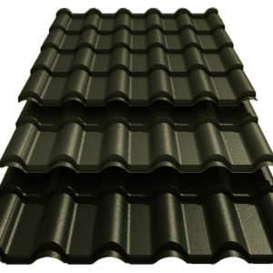 Металочерепиця Ретро U.S.Steel Словаччина 0,45 mm PEMA RAL 6020