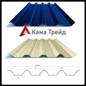 Профнастил НС-57 / 0,45 мм / РЕМА Ral