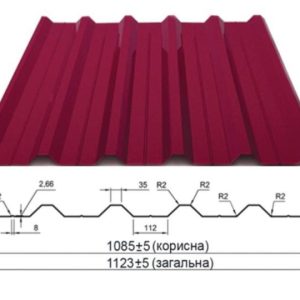 Профнстил НС-35 Астра 0.5 мм Polysteel / PEMA / RAL