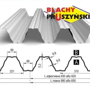 Профнастил Т-135 • несучий • PE 1,5 мм • RAL 9010 (білий) • Прушинськи — Pruszynski •