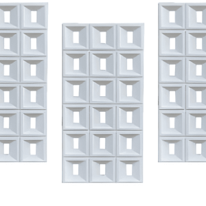 3D панель Пекін Білий