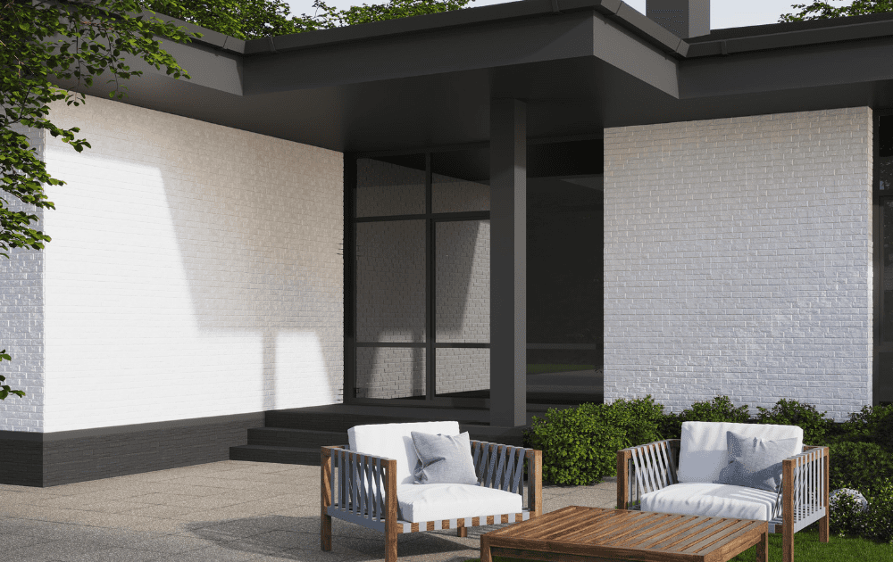 3D панель Китайська стіна Білий 3 3D панель Китайська стіна Білий - Зображення 3