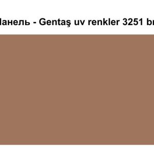 HPL Панель Екстер'єр — Gentaş/6 мм / 3251 / Bronze