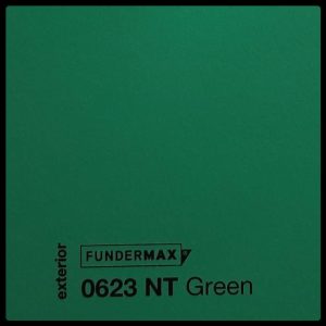 HPL панель 6 мм / ТМ - FUNDERMAX 0623 NT (Green)