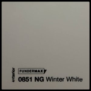HPL панель 6 мм / ТМ - FUNDERMAX 0851 NT ( Winter White )
