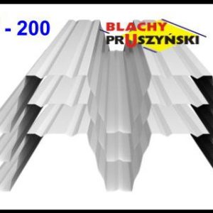 Профнастил Т-200 / 1,00 мм / RAL 9010 / Blachy Pruszynski™