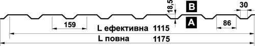 Профнастил Т 20 К / 0.7 мм / РЕ 25 МК / RAL 9010 / Покрівельний / Blachy Pruszynski / 6 Профнастил Т 20 К / 0.7 мм / РЕ 25 МК / RAL 9010 / Покрівельний / Blachy Pruszynski / - Зображення 6