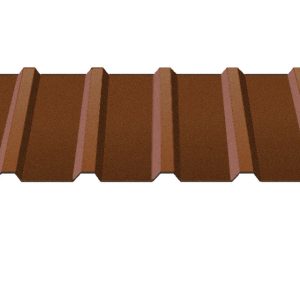 Профнастил С-18 RAL 8017 (коричневий) МАТ 0.45 покрівельний
